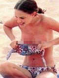 Natalie Portman Nude Beach