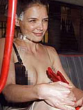Katie Holmes Nip Slip